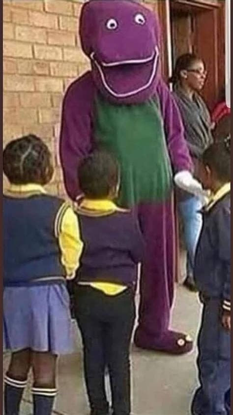 Barney The Purple Dinosaur Meme