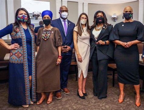 Meet the new Squad: AOC poses alongside group members…