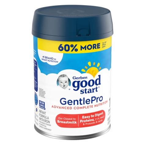 Gerber Good Start GentlePro Everyday Probiotics Infant Formula with Iron Powder, 32 oz - Pick ‘n ...