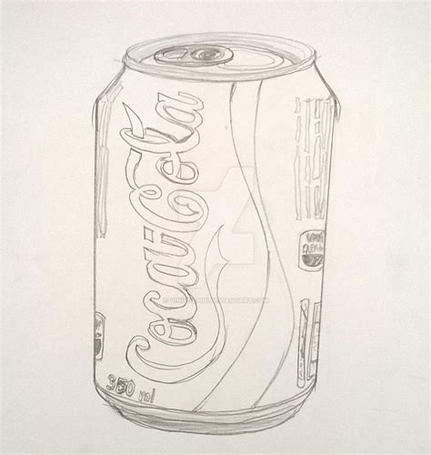 Coca-Cola (Coke) Can - Sketch by vinivolpini on DeviantArt