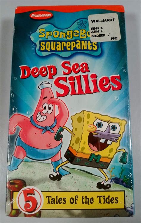 Deep Sea Sillies [VHS] 5 Tales of the Tides - SpongeBob SquarePants **Sealed** 97368755437 | eBay