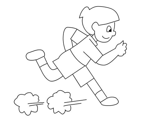 Jog Coloring Pages