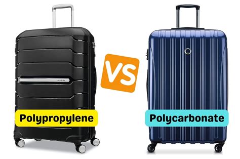 Polypropylene vs Polycarbonate Luggage