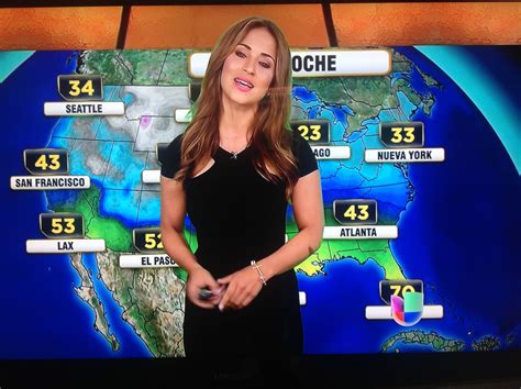 Jackie Guerrido. Primer Impacto. Univision' s Weather Girl | Atlanta, Paso a paso, Santos