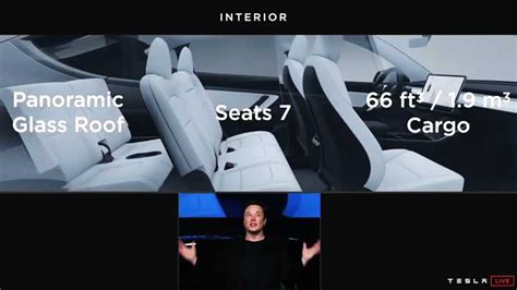 Elon Musk says Model Y available with 7 seats from late 2020