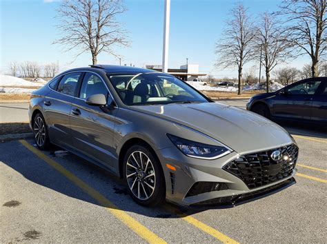 New 2020 Sonata in Hampton Grey : r/Hyundai