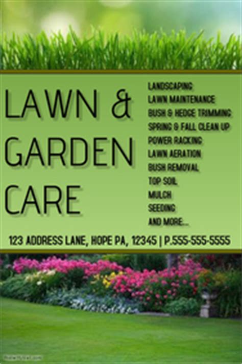 Lawn Service Flyer Templates | PosterMyWall
