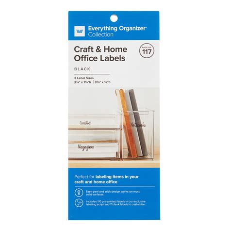 Everything Organizer Craft & Home Office Labels | The Container Store