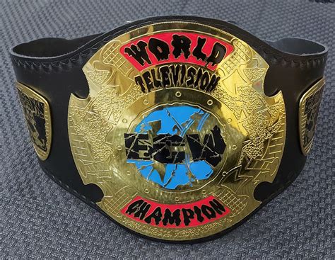 ECW World Television Championship Wrestling Belt | Etsy