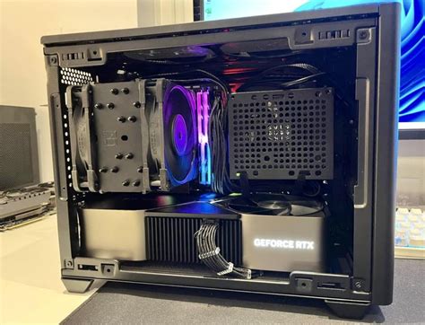 Mini ITX SFF NR200P RTX 4080 PC Build : r/sffpc