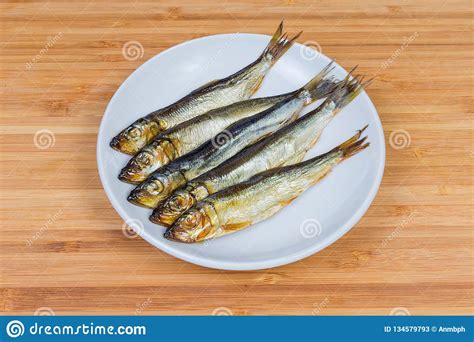 Smoked Baltic Herring on the Saucer Stock Image - Image of fishery, fish: 134579793