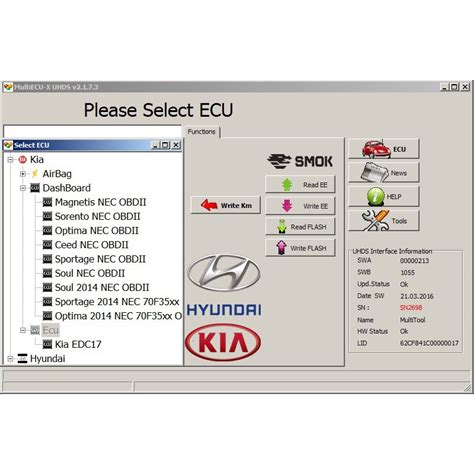 Mobile Ecu Remapping Kia/Hyundai change KM OBD (KAP1) - Mobile Ecu ...