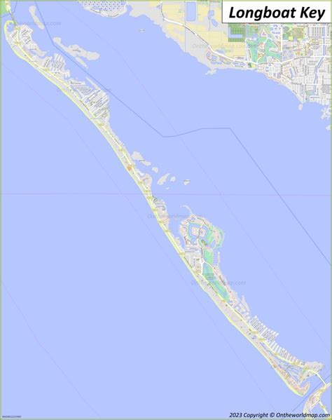 Longboat Key Map | Florida, U.S. | Detailed Maps of Longboat Key