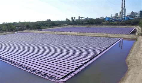 Ultratech Cement Limited Deploys Floating Solar Panels In Awarpur Unit