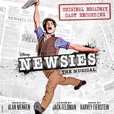 Newsies: The Original Broadway Cast Recording. I didn't even know this existed yesterday. Now I ...