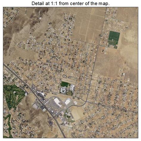 Aerial Photography Map of Apple Valley, CA California