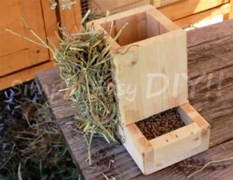 Simply Easy DIY: DIY: Rabbit Feeder