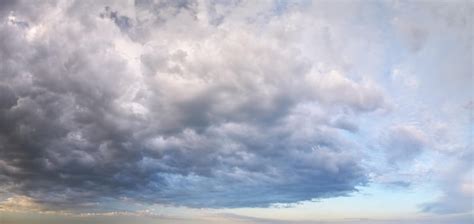 Premium Photo | Sky panorama at sunset