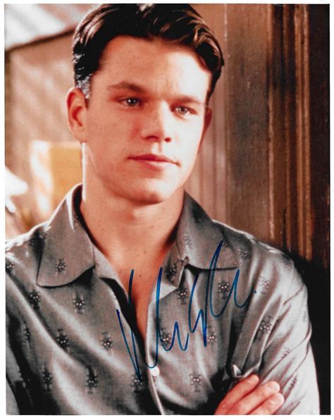 Matt Damon the Rainmaker Signed 8x10 Photograph - Etsy