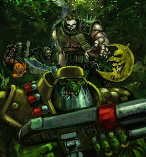 Armageddon Ork Hunters. by AndgIl | Warhammer 40k artwork, Warhammer ...