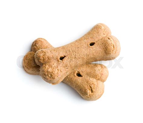 Dog food shaped like bones. | Stock image | Colourbox