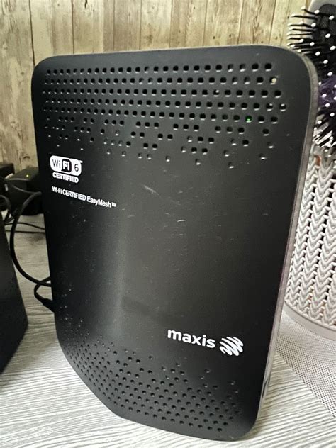 Maxis router mesh wifi, Computers & Tech, Parts & Accessories, Networking on Carousell