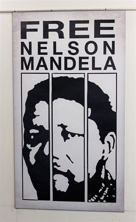 "Free Nelson Mandela" poster | Poster, Nelson Mandela Gatewa… | Flickr