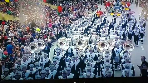 2018 citrus bowl parade Orlando. Blue band part 2 - YouTube