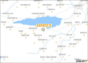 Sapanca (Turkey) map - nona.net