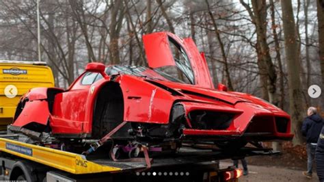 Ferrari Enzo Wrecked In The Netherlands