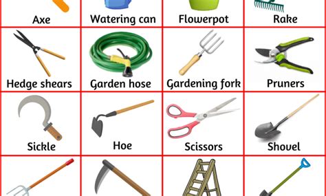 Orchard and garden machinery | garden tool names - Complete Gardering