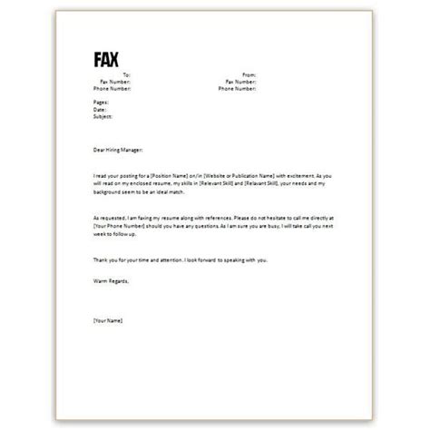Free Resume Cover Letter Sample | Free Microsoft Word Cover Letter Templates: Letterhead an ...
