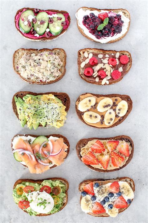 Toast Ten Ways • Easy & Healthy Breakfast Ideas - Healthnut Nutrition