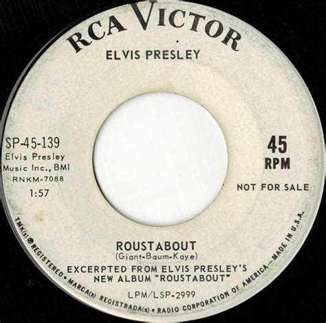 Elvis Presley – Roustabout (1964, Vinyl) - Discogs