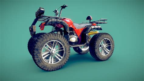 ATV model practice - 3D model by Mark Bai (@bcfbox) [d576332] - Sketchfab