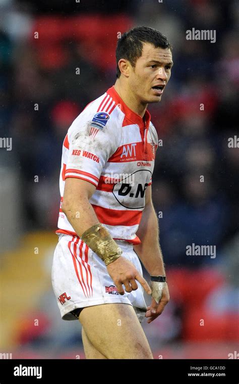 Rugby League - Friendly - Leigh Centurions v Wigan Warriors - Leigh Sports Village. Robbie Paul ...