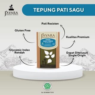 Jual Sagu Pati Papua Javara | Tepung Javara Papua Sago Starch Kemasan 1 Karton | Shopee Indonesia