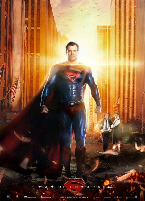 Superman Man of Tomorrow - Movie Poster by SaintAldebaran on DeviantArt