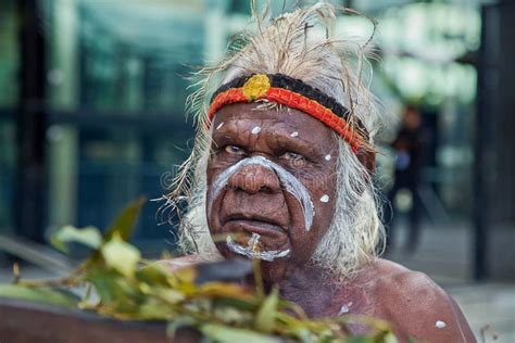 Australian Aborigine Editorial Stock Image - Image: 55466779