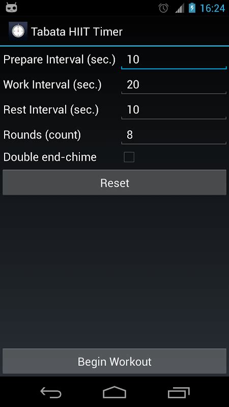 Tabata HIIT Timer (Ad free) APK para Android - Descargar