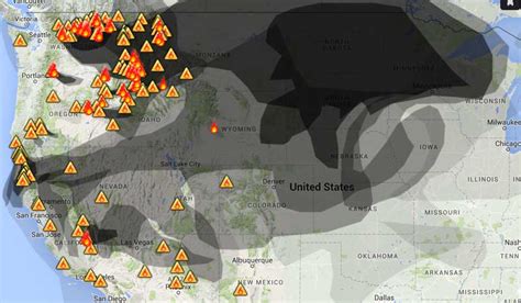 Current Wildfire Map Usa