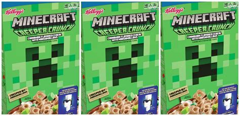 Minecraft is coming to your breakfast table with Kellogg's new 'Creeper ...