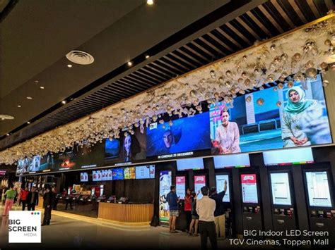 TGV Cinema, Toppen Mall - Indoor LED Screen Display - bigscreen.my