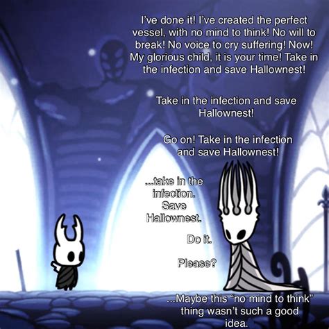 the pale king saves hallownest : r/HollowKnightMemes