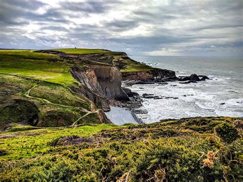 South West Coast Path from Somerset and Devon walking tour