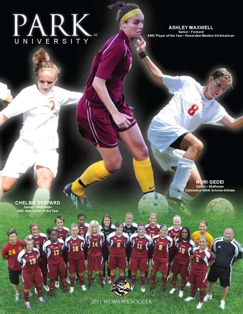 2011 Park University Women's Soccer Guide by Park Athletics - Issuu