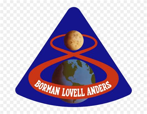 Picture - Apollo 8 Mission Patch Clipart (#5640590) - PinClipart