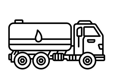 Free Tanker Truck Coloring Pages - Tanker Truck Coloring Pages ...