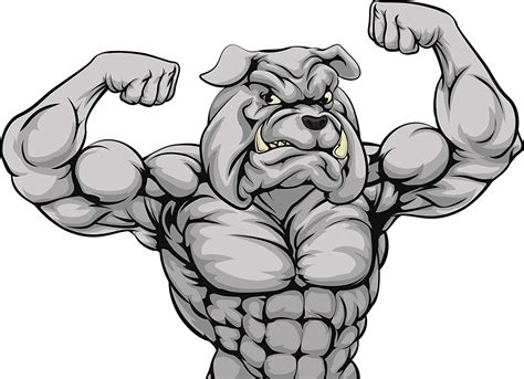 Buff Man Drawing | Free download on ClipArtMag