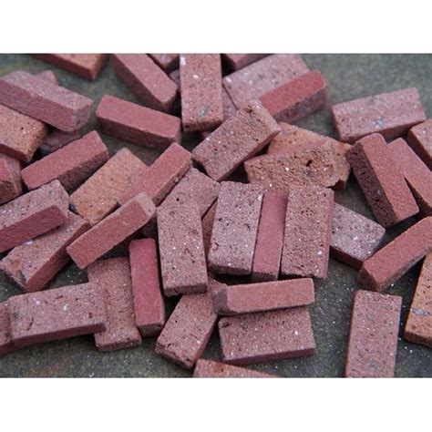 Victorian Red Bricks - Small Pack of 50